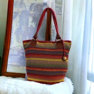 The Sak Multicolor Striped Tote Bag